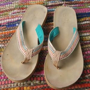 BLUEFIN | nautique woven boho thong sandals